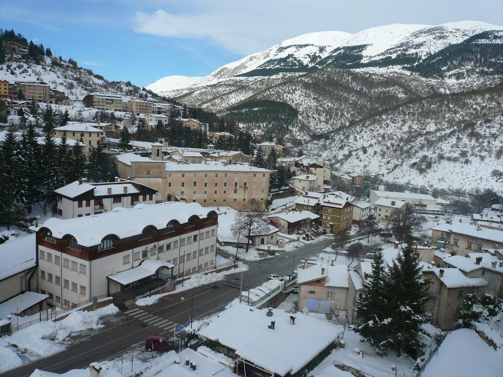 Albergo Belvedere Scanno Bagian luar foto